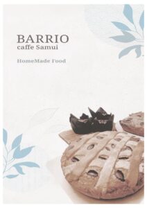 Menu Barrio Samui