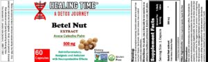 HT Betel-Nut Extract Label