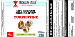 HT PINE-GUM-SPIRIT TURPENTINE Label