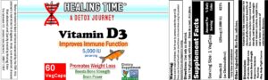 HT Vitamin-D3 Label